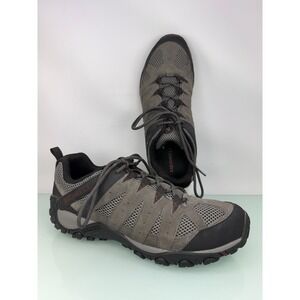 Merrell Alverstone Hiking Trail Men Sz 10 Gray Low Top Sneakers Gorpcore Utility